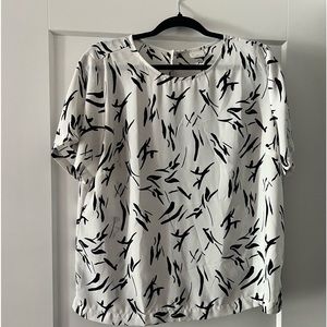 Black & white Blouse